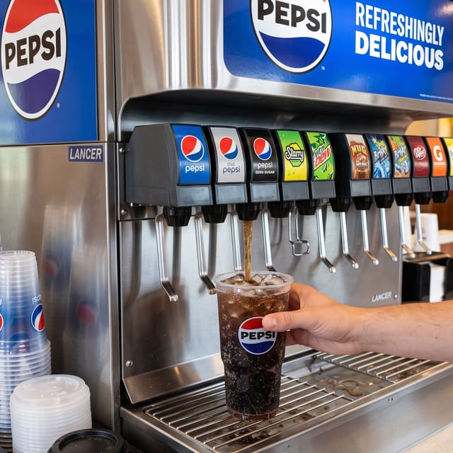 Fountain Drinks.