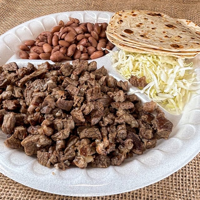 1/2 lb Meat.