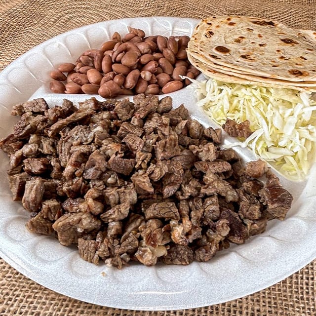 1/2 lb Meat.