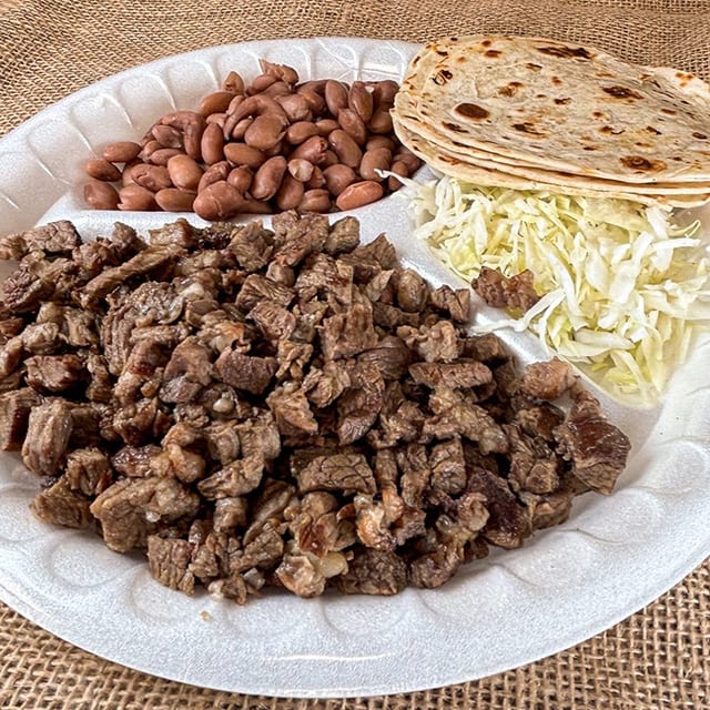 1/2 lb Meat.